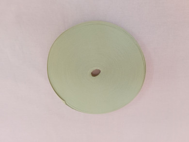 Лента окантовочная вязанная цвет лён (98) 32 мм