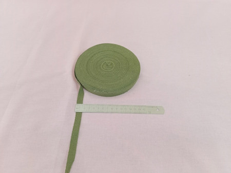Лента киперная ХБ 15 мм - Зеленая 