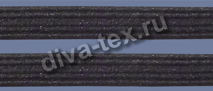 Резинка продежка черная 10 мм - 10 м