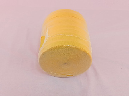 Лента окантовочная вязанная желтая 16 мм